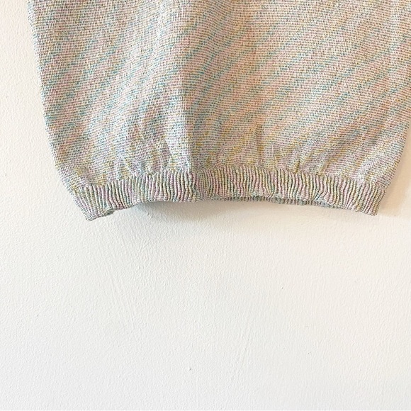 FREE PEOPLE Intimately Rainbow Sparkle Cropped Seamless Brami NEW - Picture 4 of 7